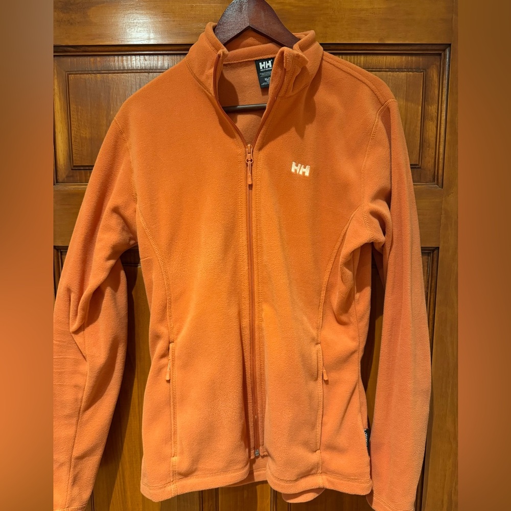 Helly Hansen Orange Fleece Jacket